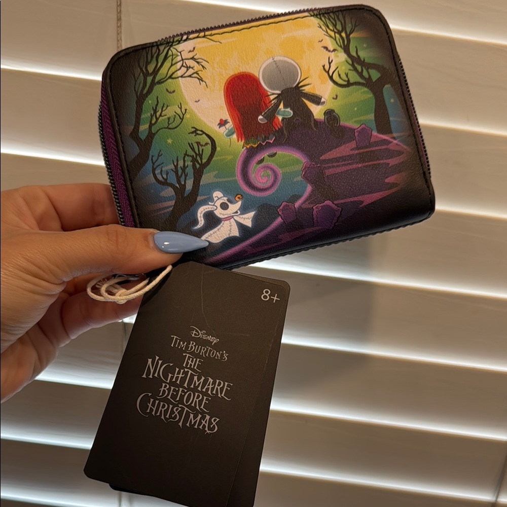 Disney Colorful Nightmare Before Christmas Wallet